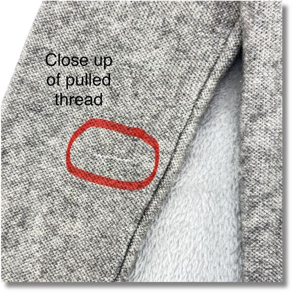 Aritzia Babaton Cashmere Wool Cardigan Sweater Wmns Sz S Gray Pockets Open Front - Picture 11 of 15